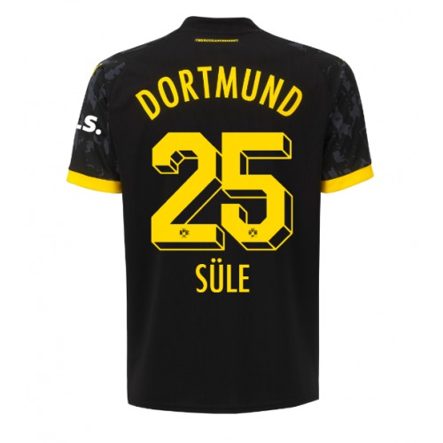 Fotbalové Dres Borussia Dortmund Niklas Sule #25 Venkovní 2023-24 Krátký Rukáv